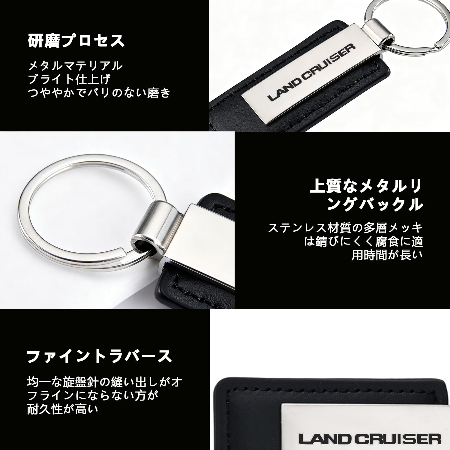 Amazon | [InnoWave] ランド クルーザー 専用 キーホルダー車 LAND